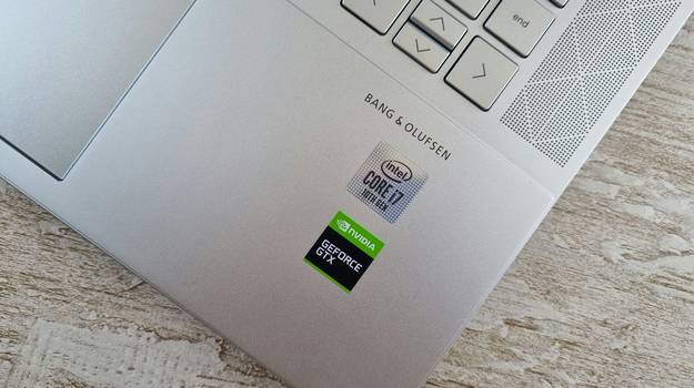 Open-box laptop with clearance sticker at Best Buy