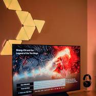 Open-box TV on clearance shelf at Best Buy Canada