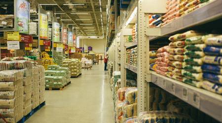 Stacking manufacturer and digital coupons with points at Canadian grocery checkout