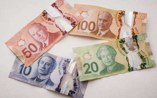 Canadian Tire shopper combining coupons and CT Money at checkout for maximum savings