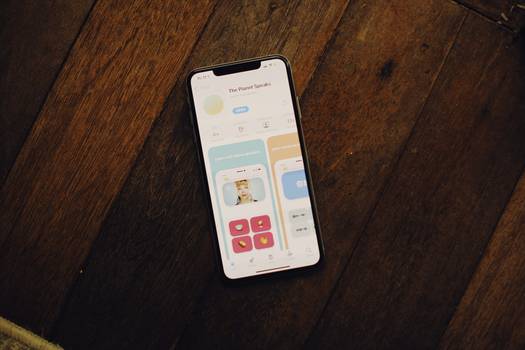 Canadian family planning grocery shopping with Flipp app on a smartphone