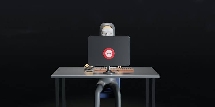 Concept illustration of online advertising tracking and privacy shields