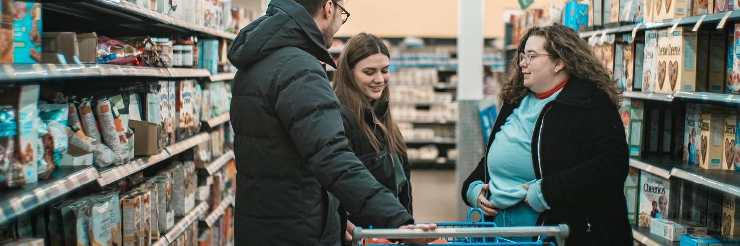 Shopper redeeming Walmart Rewards dollars at Canadian checkout